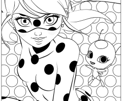 Ladybug Coloring Pages