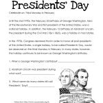 Presidents Day Worksheets Presidents’ Day (free worksheet) UPDATED | Squarehead Teachers