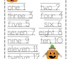 Numbers Worksheets