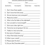 18 4 Types Of Sentences Worksheets – Free PDF at worksheeto.com