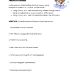 Anthimeria Worksheets – 15 Worksheets.com