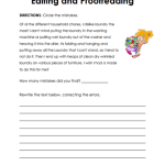 Editing and Proofreading Worksheets – 15 Worksheets.com