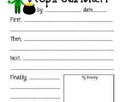 How To Catch A Leprechaun Worksheets
