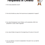 Peripeteia Worksheets – 15 Worksheets.com