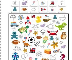 Visual Discrimination Worksheets