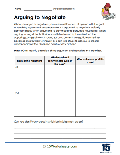 Argumentation Worksheets Worksheets | Worksheet Hero
