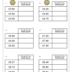 Rounding Money Worksheets Rounding money (1) – Fraction and Decimal Worksheets for Year 5 (age 9 …
