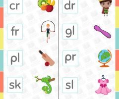 Consonant Blends Worksheets