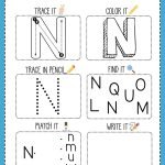 Letter N Worksheets Letter N Worksheet