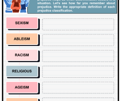 Stereotypes Worksheets