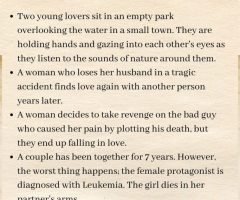 Romantic Writing Prompts