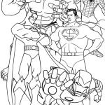 Superhero Coloring Pages Free Superhero Printables Coloring Pages