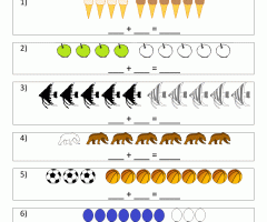 Addition Sentences Worksheets