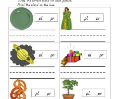 Pr Blends Worksheets