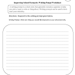 5th Grade Writing Prompt Worksheets 5th Grade Writing Prompts Worksheet