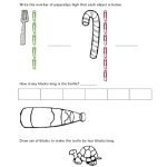 Measuring Objects with Paperclips Worksheet Worksheet for Kindergarten …
