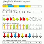 Abc Patterns For Kindergarten