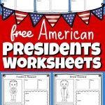🦅 FREE Printable US President Worksheets