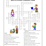 Free Printable Crossword Puzzles For Kids
