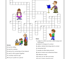 Crossword Puzzles Worksheets