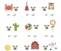Left Or Right Worksheets