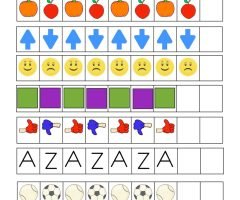 Complete The Pattern Worksheets