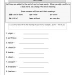 Suffix -less Worksheets Suffixes Worksheets With Answers