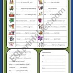 Do, Does, Did Worksheets Do / Does / Did – ESL worksheet by jhansi
