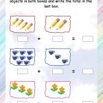 Addition of Objects – Math Worksheets – MathsDiary.com