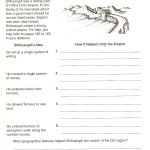 6Th Grade Social Studies Ancient China Worksheets – Free | Ancient …